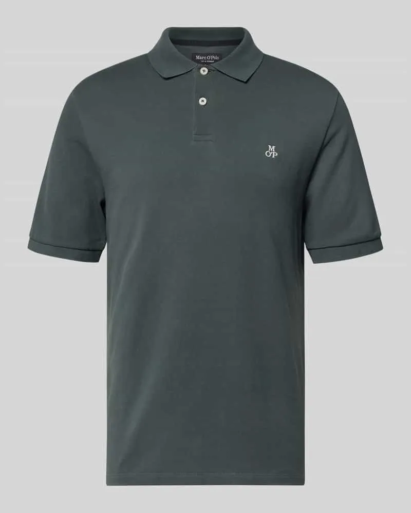 Marc O'Polo Regular Fit Poloshirt aus reiner Baumwolle Oliv