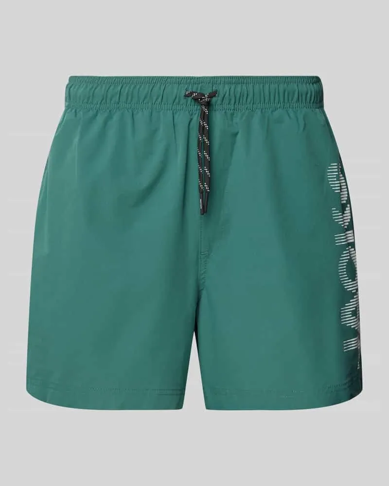 Jack & Jones Badehose mit Label-Print Modell 'STMAUI 