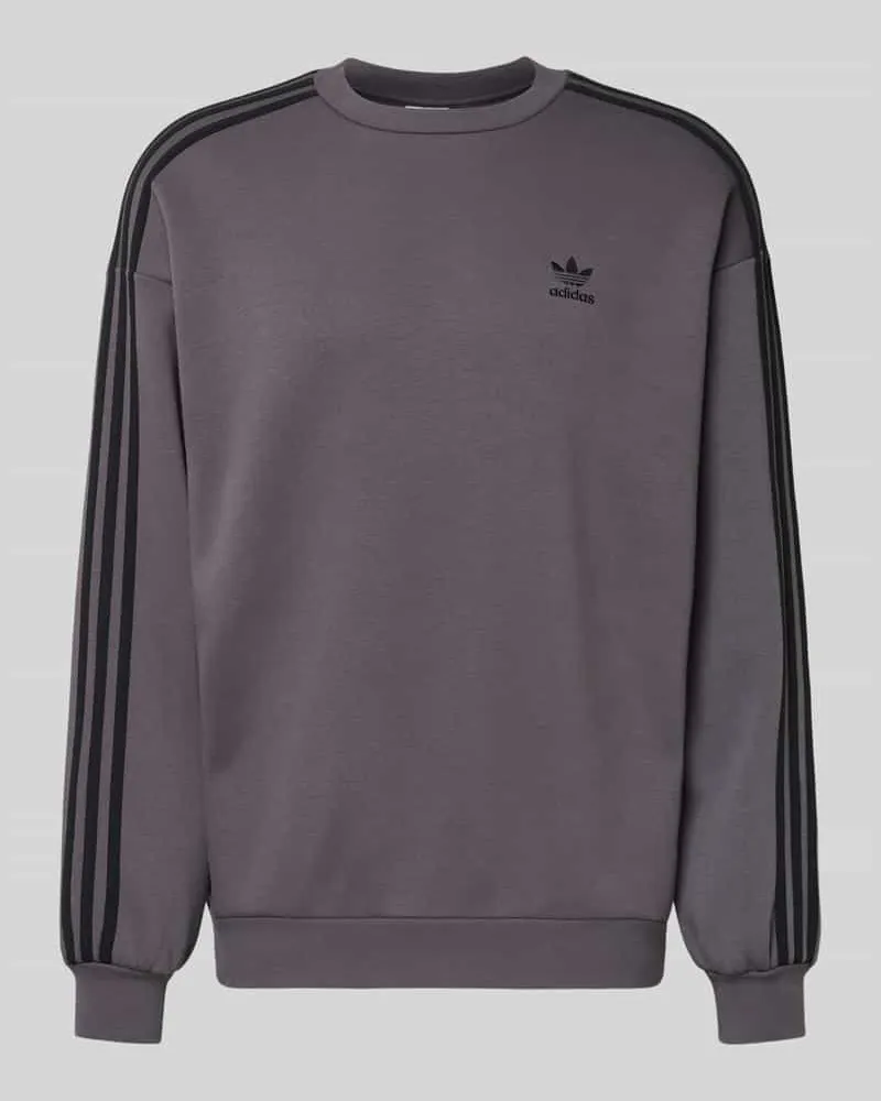 adidas Oversized Sweatshirt mit Logo-Stitching Modell 'Crew 