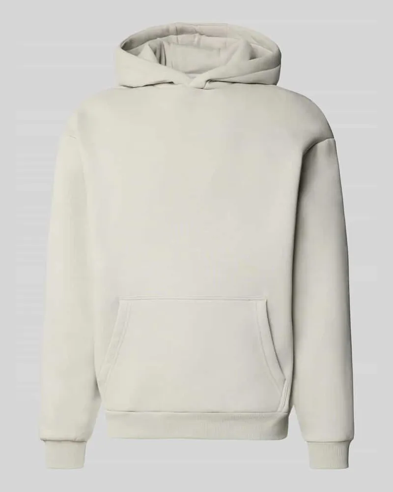 Urban Classics Regular Fit Hoodie aus Baumwoll-Mix mit Kapuze Hellgrau