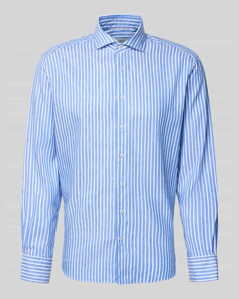 Eterna Regular Fit Business-Hemd mit Kentkragen Royal