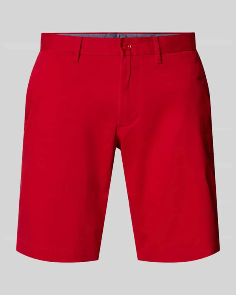 Tommy Hilfiger Slim Fit Chinoshorts aus Baumwoll-Elasthan-Mix 