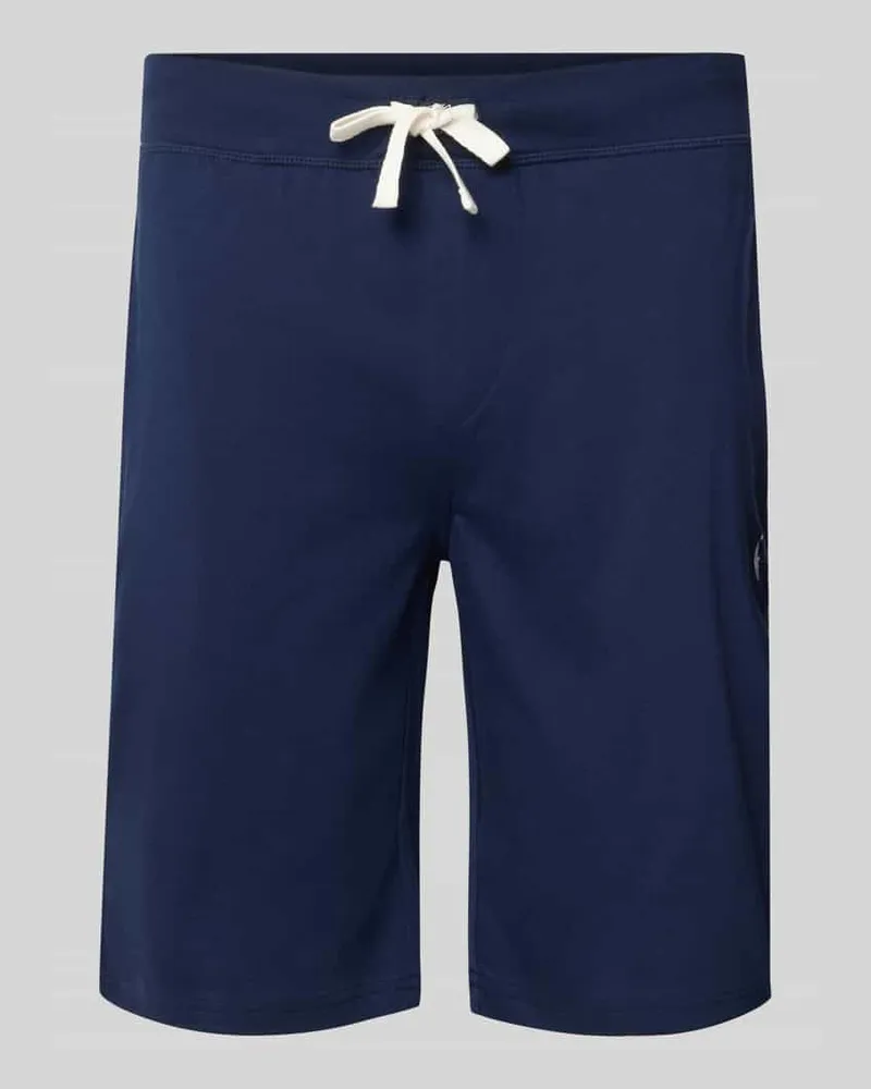 Ralph Lauren Shorts aus Jersey mit Logo-Stickerei Marine