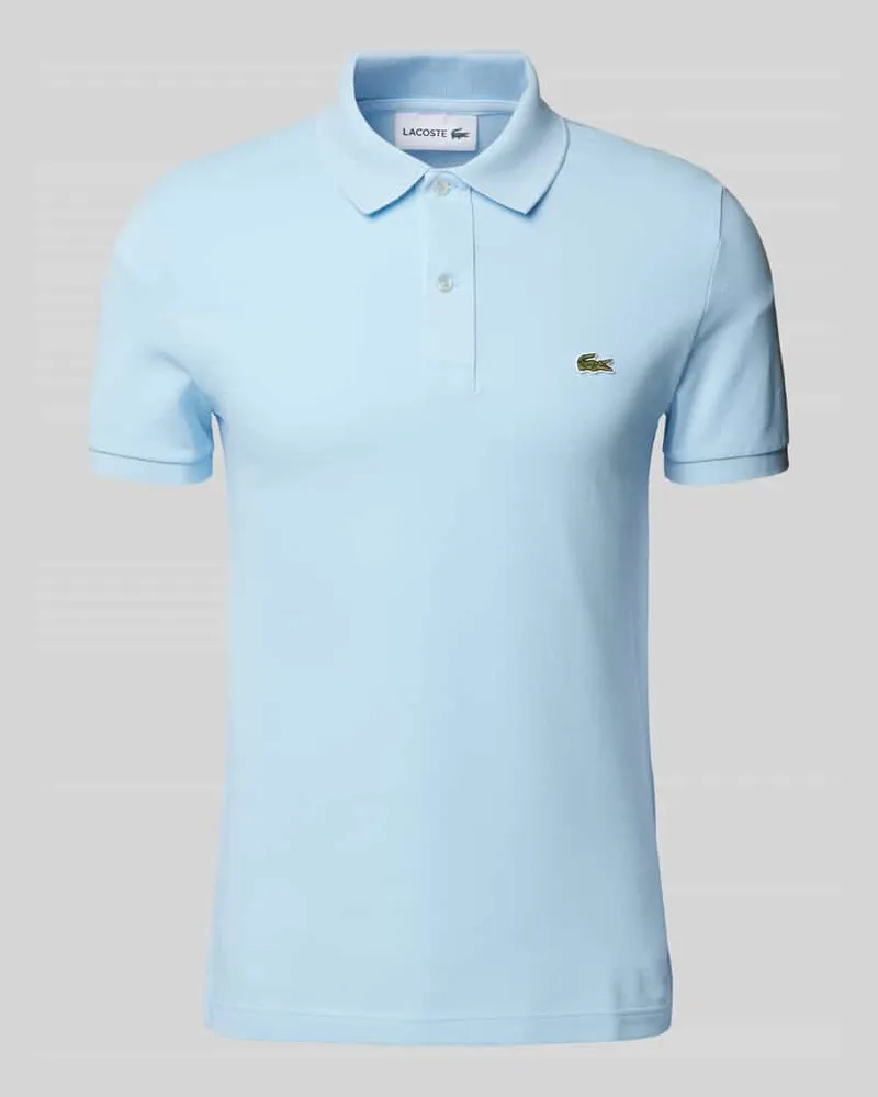 Lacoste Slim Fit Poloshirt mit Label-Patch Modell 'PIQUE 