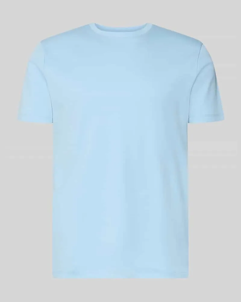 Christian Berg Regular Fit T-Shirt mit Rundhalsausschnitt Bleu