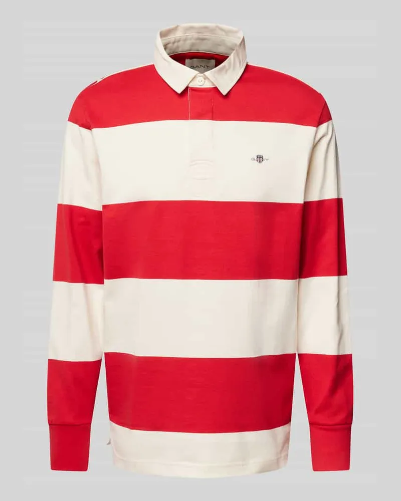 Gant Sweatshirt mit Polokragen Modell 'RUGGER 