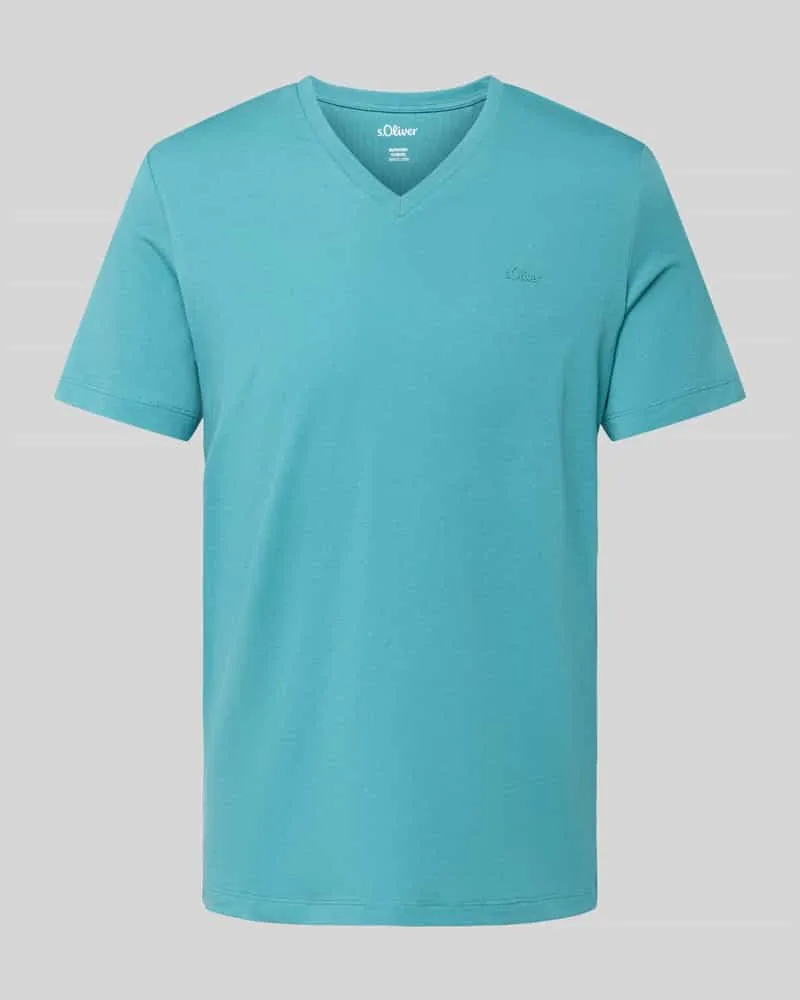 S.Oliver Regular Fit T-Shirt aus reiner Baumwolle 