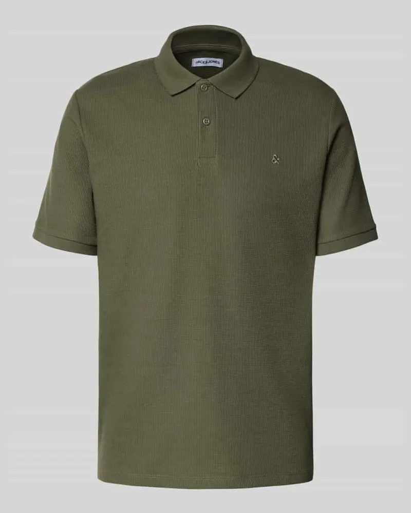 Jack & Jones Poloshirt mit Label-Stitching Modell 'AUSTIN 