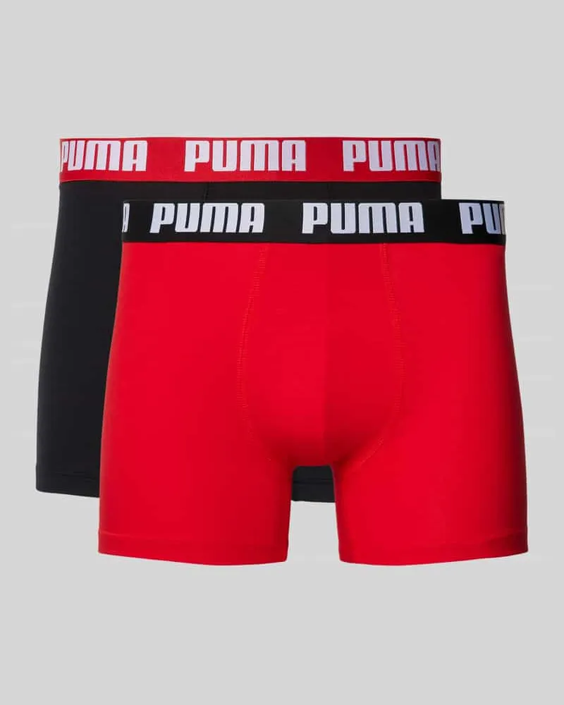 Puma Trunks mit Label-Detail im 2er-Pack 