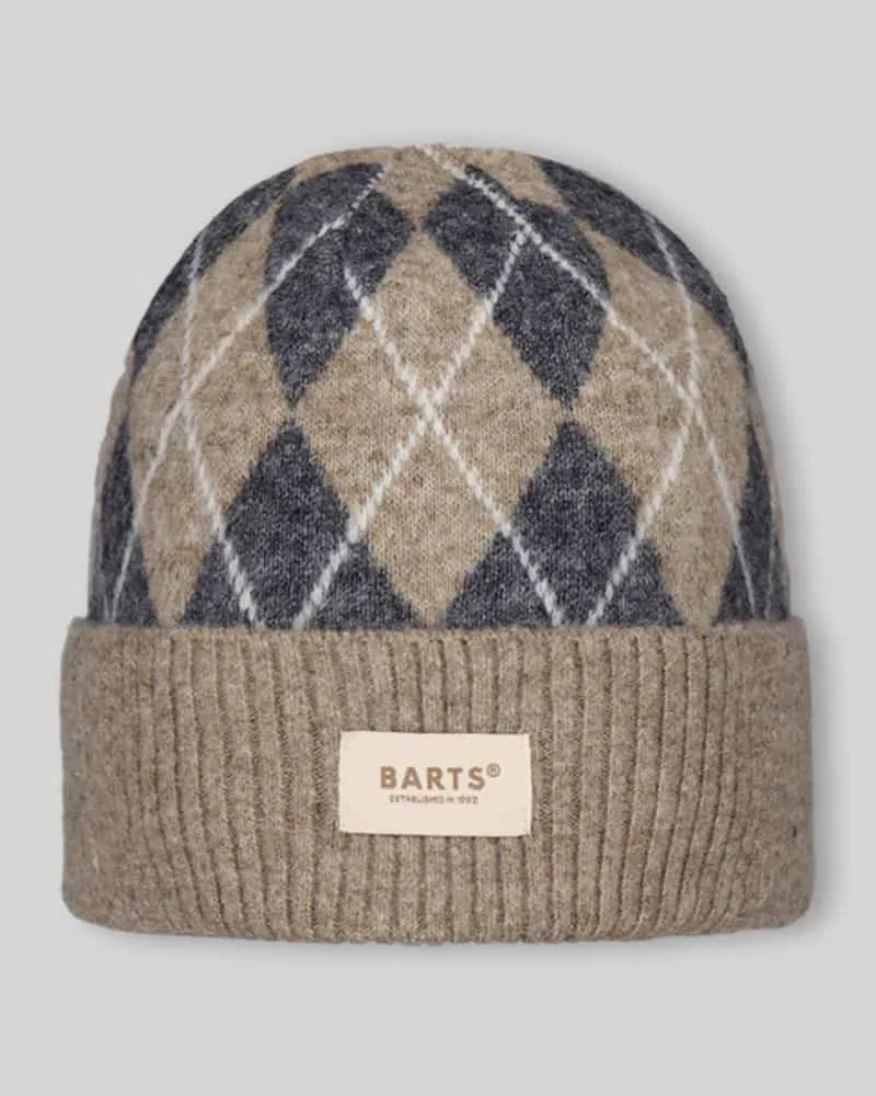 Barts Mütze mit Label-Patch Modell 'SEUMAR Sand