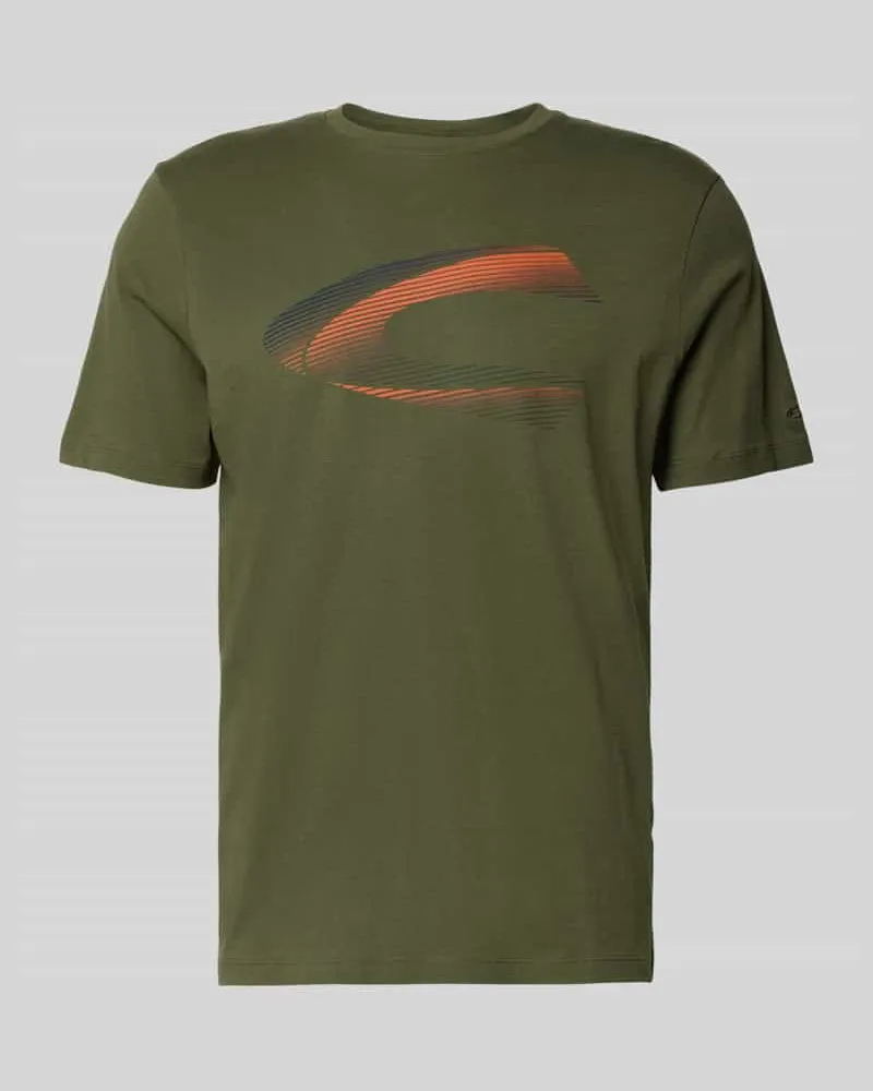 Camel Active T-Shirt mit Rundhalsausschnitt 