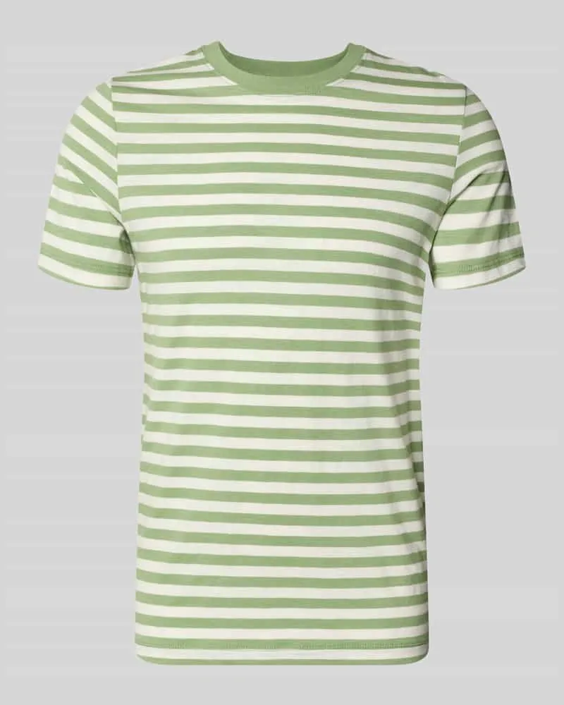 S.Oliver Regular Fit T-Shirt aus reiner Baumwolle Gruen