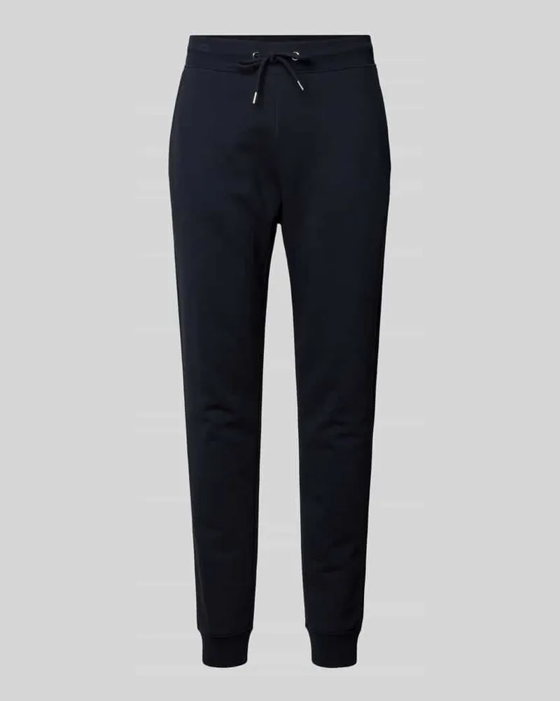 Christian Berg Sweatpants mit elastischem Bund Marine
