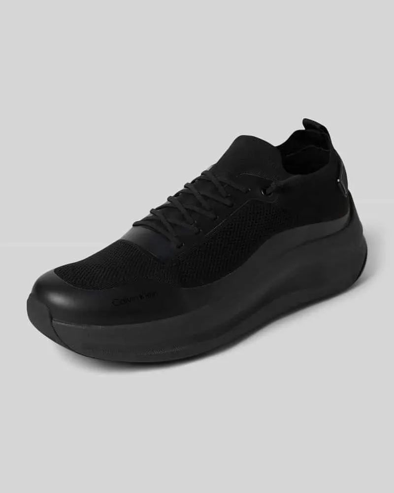Calvin Klein Sneaker mit Schnürverschluss Black