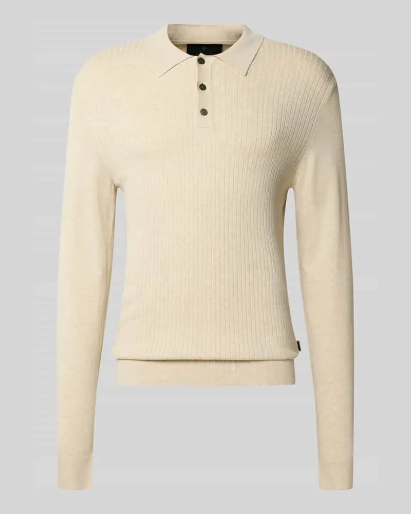 Jack & Jones Strickpullover mit Kentkragen Modell 'EDGAR 