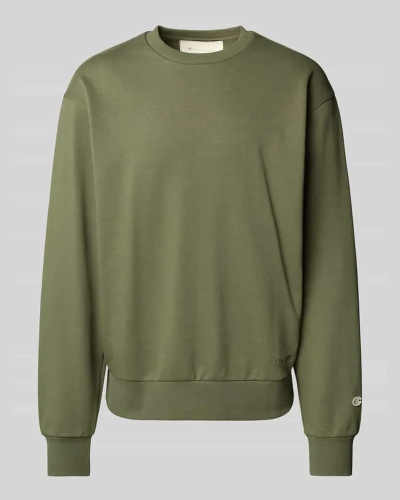 Champion Sweatshirt mit Label-Stitching 