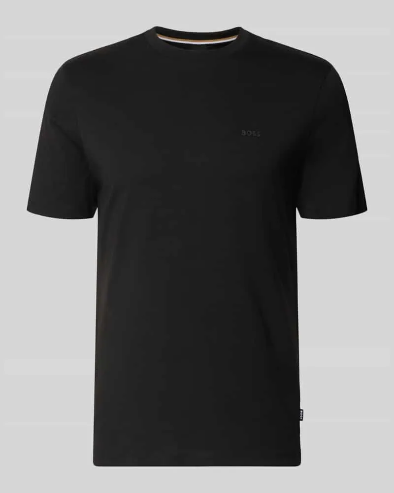 HUGO BOSS T-Shirt aus Baumwolle Modell 'Thompson Black