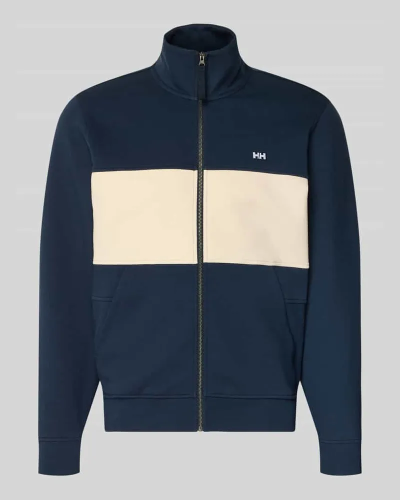 Helly Hansen Sweatjacke mit Label-Patch Modell 'KOSTER Marine
