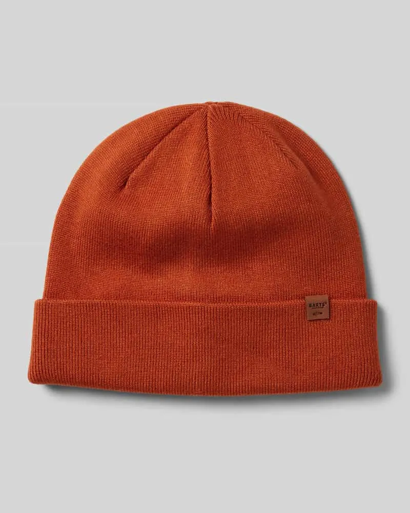 Barts Beanie mit Label-Detail Modell 'WILLES 