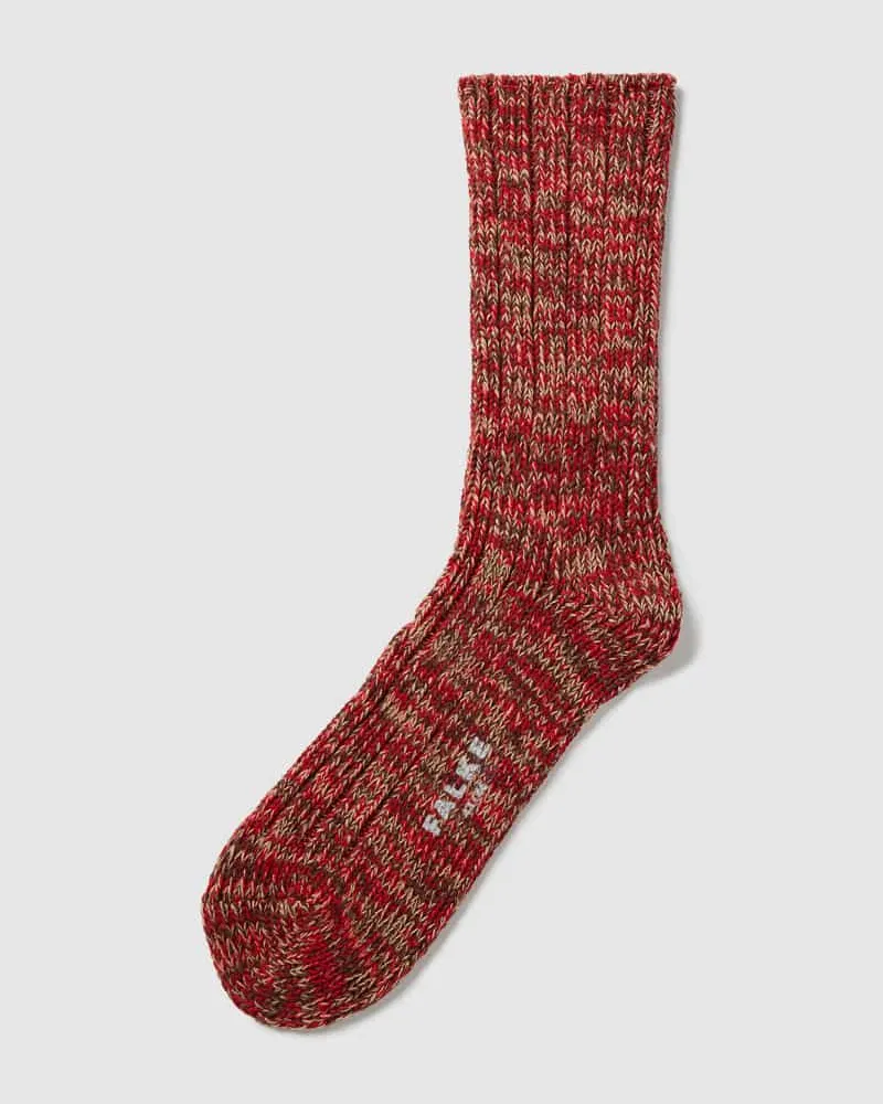 Falke Socken mit Strickmuster Modell 'Brooklyn 