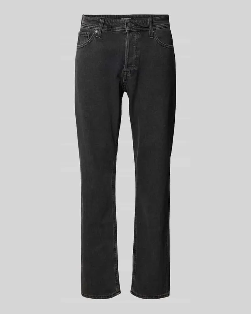 Jack & Jones Relaxed Fit Jeans im 5-Pocket-Design Modell 'CHRIS 