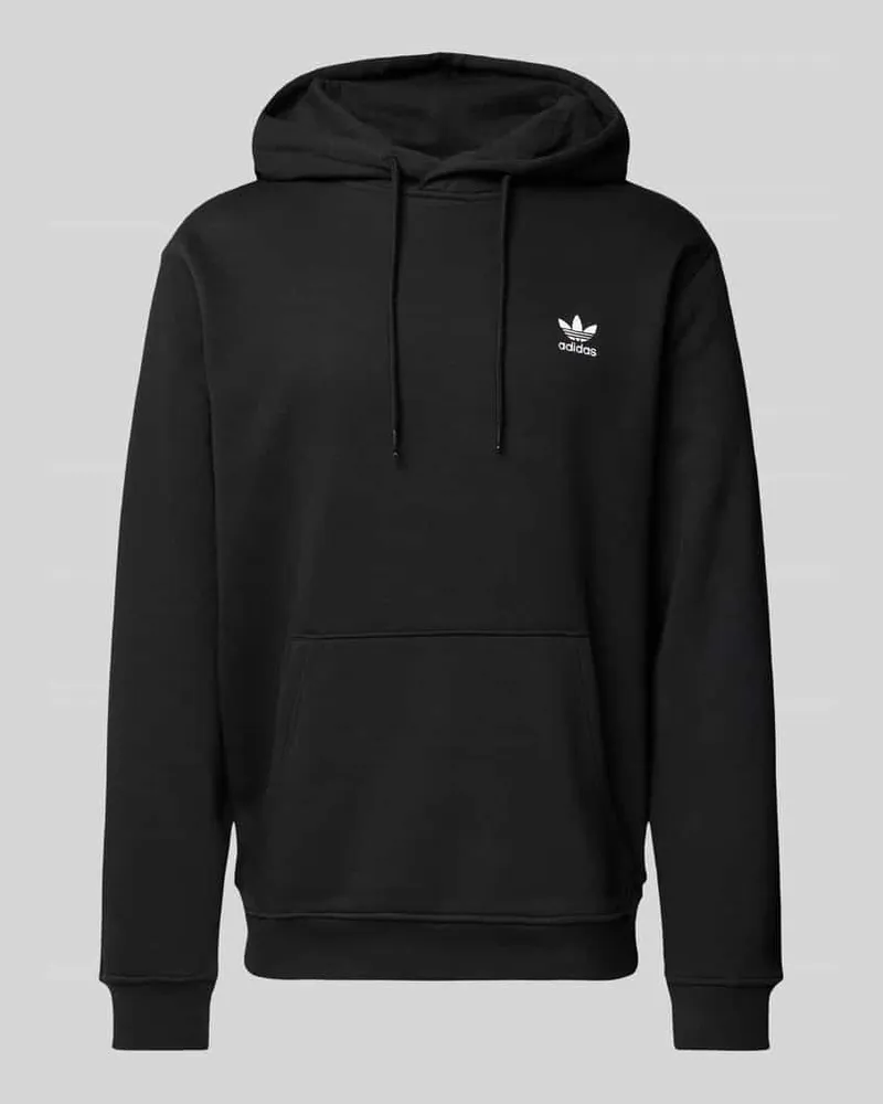 adidas Hoodie mit Label-Stitching 
