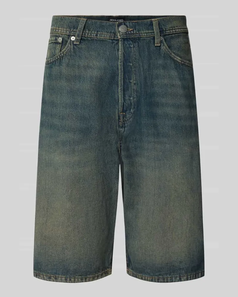 Jack & Jones Jeansshorts mit 5-Pocket-Design Modell 'RON 