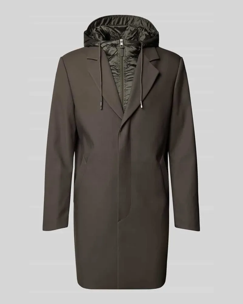 Antony Morato Mantel mit Kapuze Oliv