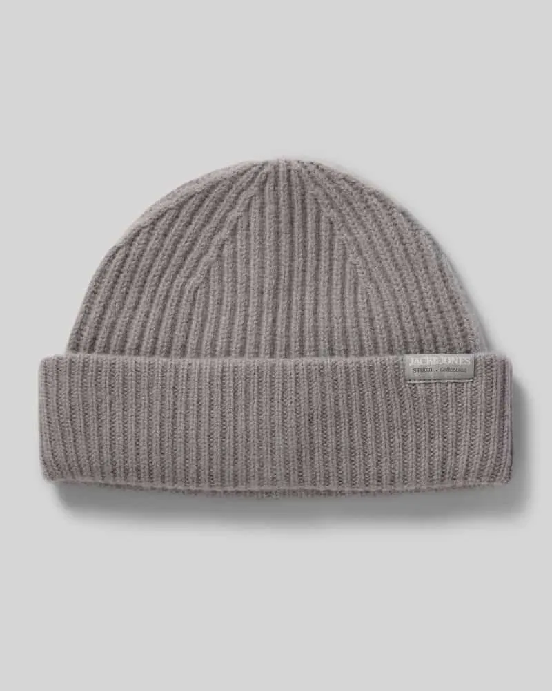 Jack & Jones Beanie mit Label-Detail 