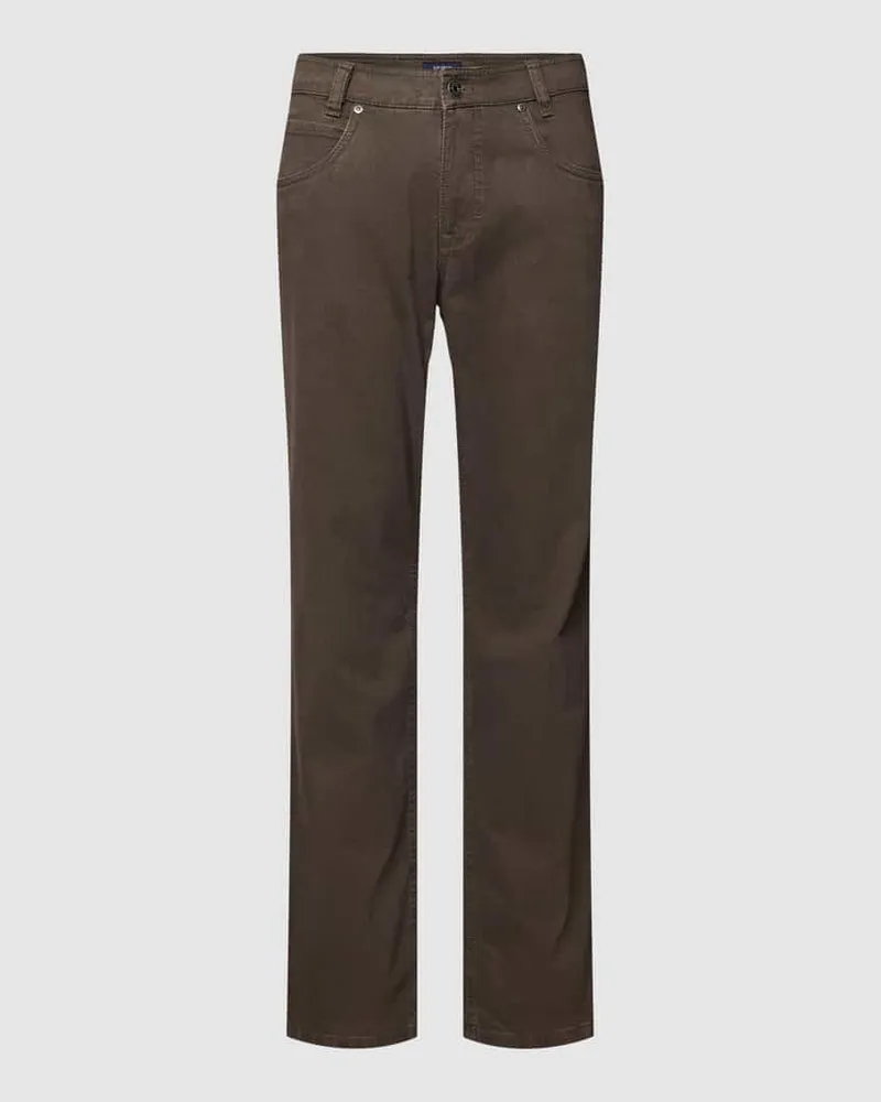 Atelier GARDEUR Hose mit Label-Patch 