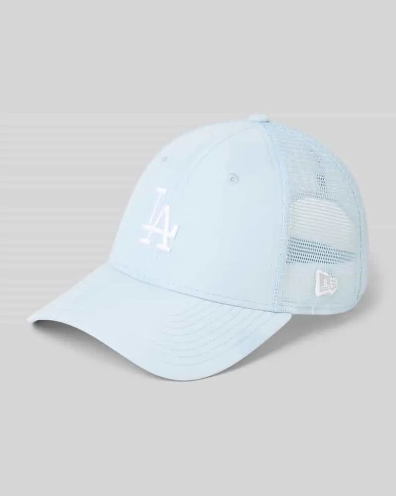 New Era Trucker Cap mit Label-Stitching Modell 'MIDI HOMEFIELD 940 Hellblau
