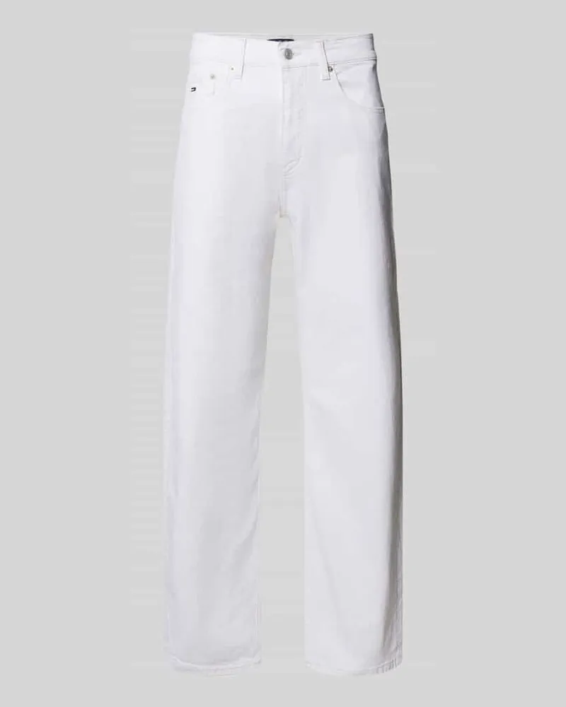 Tommy Hilfiger Relaxed Fit Straight Fit Jeans aus Baumwoll-Mix Modell 'OTIS 