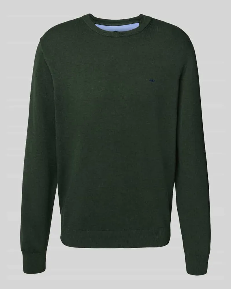 Fynch-Hatton Strickpullover mit Rundhalsausschnitt 