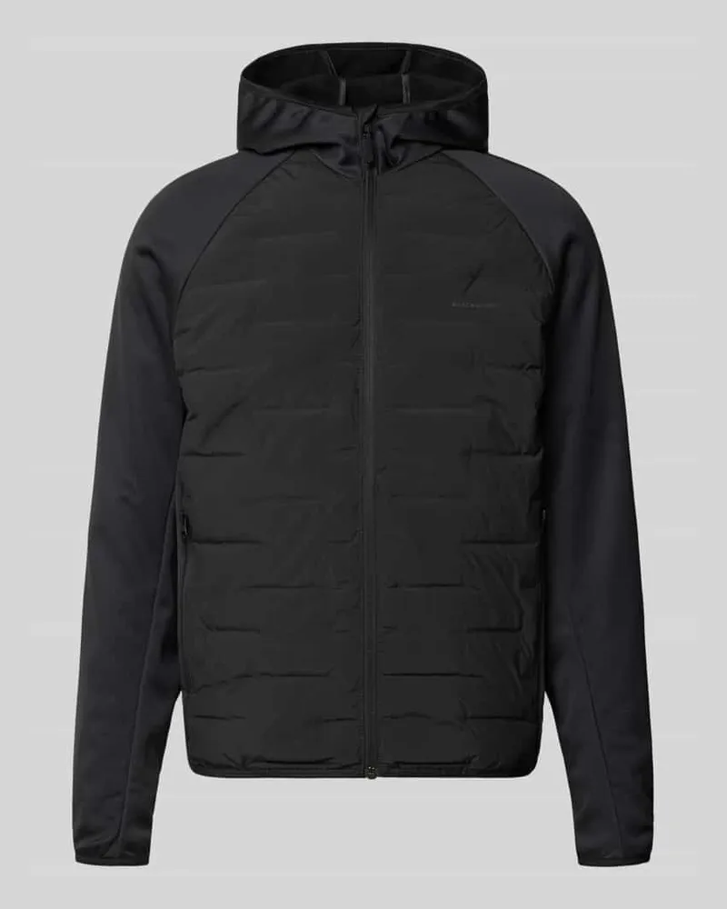 Jack & Jones Hybrid Jacke mit Kapuze Modell 'PERFECT Black
