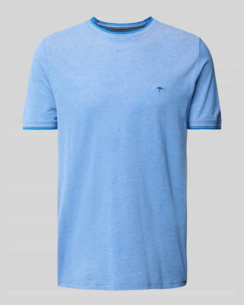 Fynch-Hatton T-Shirt mit Label-Stitching 