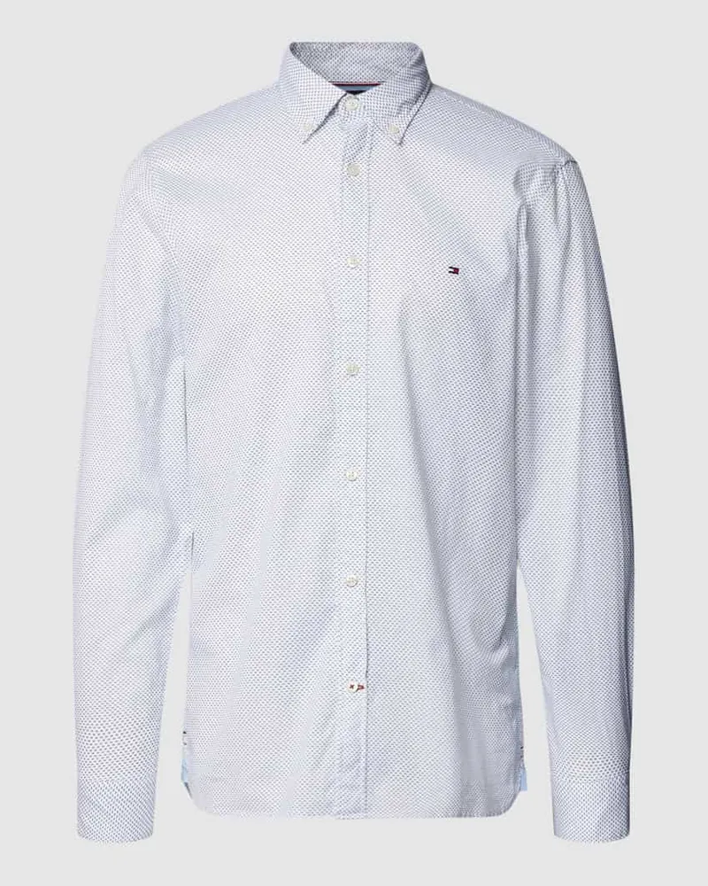 Tommy Hilfiger Freizeithemd mit Button-Down-Kragen 
