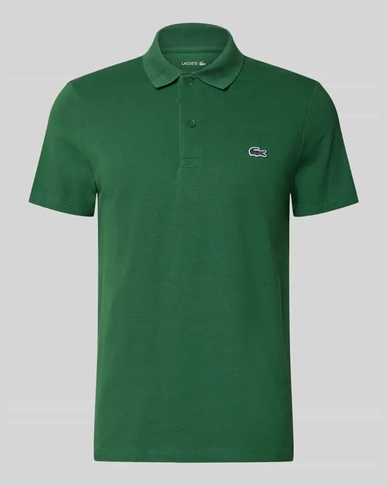 Lacoste Regular Fit Poloshirt aus Baumwoll-Mix Gruen