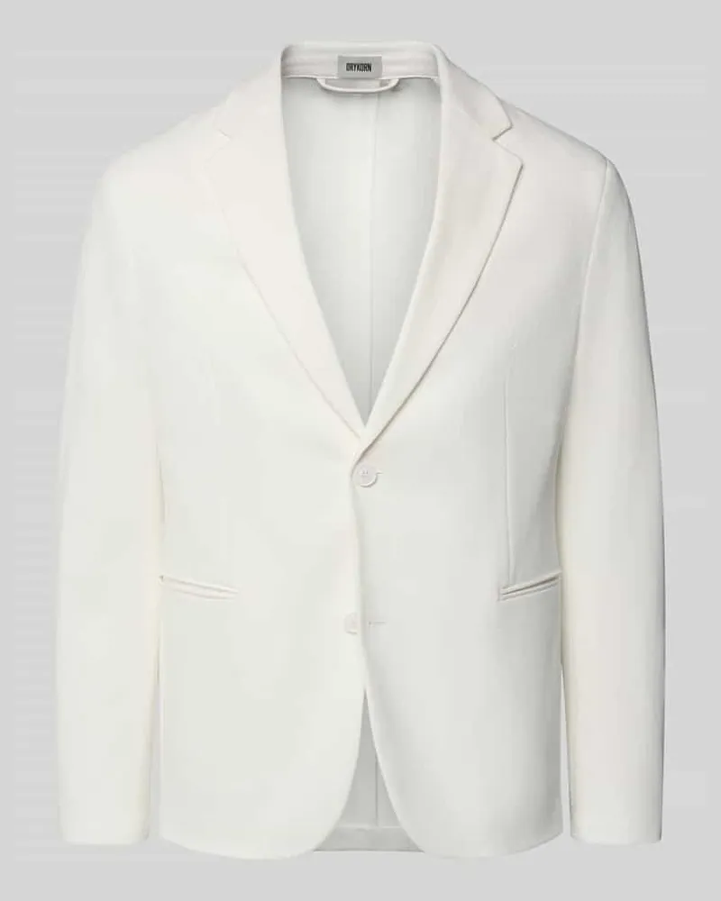 Drykorn Regular Fit Blazer mit Reverskragen Modell 'Catory Offwhite