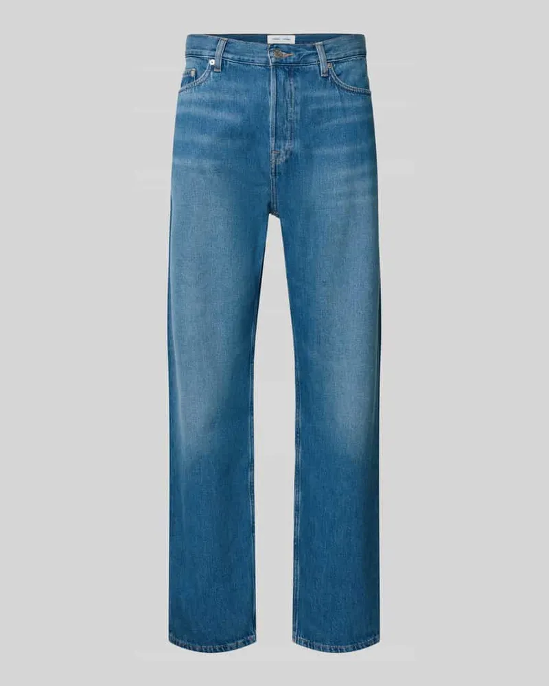 Samsøe & Samsøe Jeans mit Eingrifftaschen Modell 'EDDIE Jeansblau
