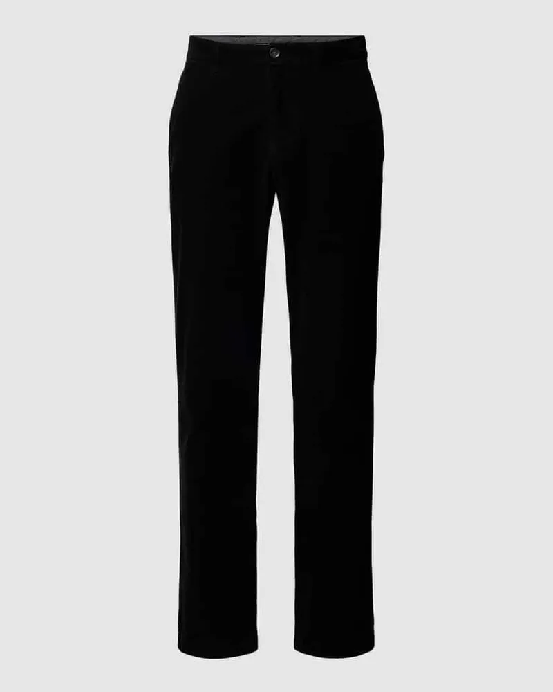 Tommy Hilfiger Cordhose mit Logo-Stitching Modell 'DENTON 