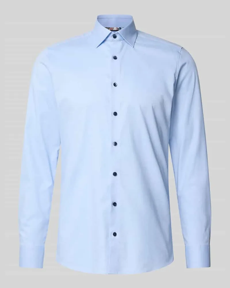 Olymp Slim Fit Business-Hemd mit Kentkragen 