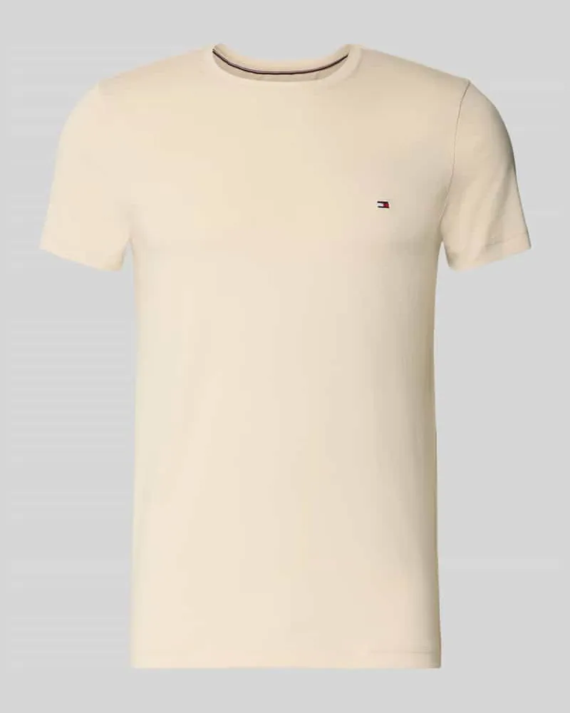 Tommy Hilfiger Slim Fit T-Shirt aus Baumwoll-Elasthan-Mix 