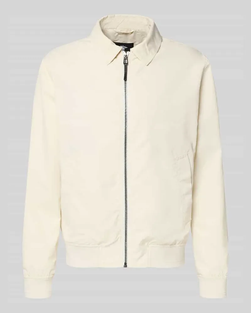JOOP! Jacke mit Reißverschluss Modell 'Salvador Offwhite