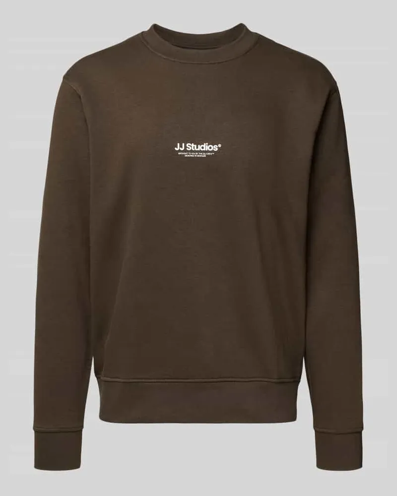 Jack & Jones Sweatshirt mit Label-Print Modell 'SOHO 
