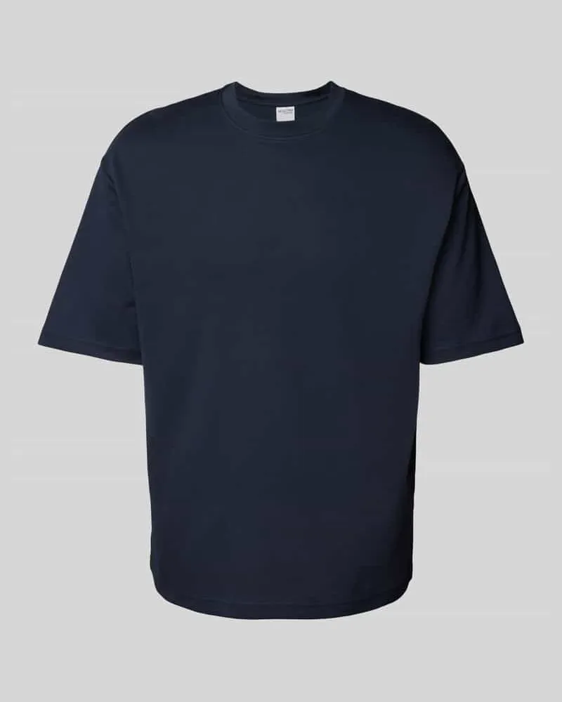 Selected Homme T-Shirt mit Rundhalsausschnitt Modell 'OSCAR Dunkelblau