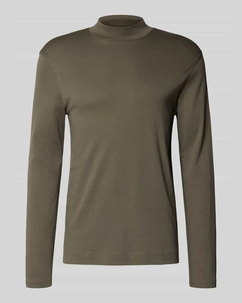 Christian Berg Longsleeve mit Stehkragen 