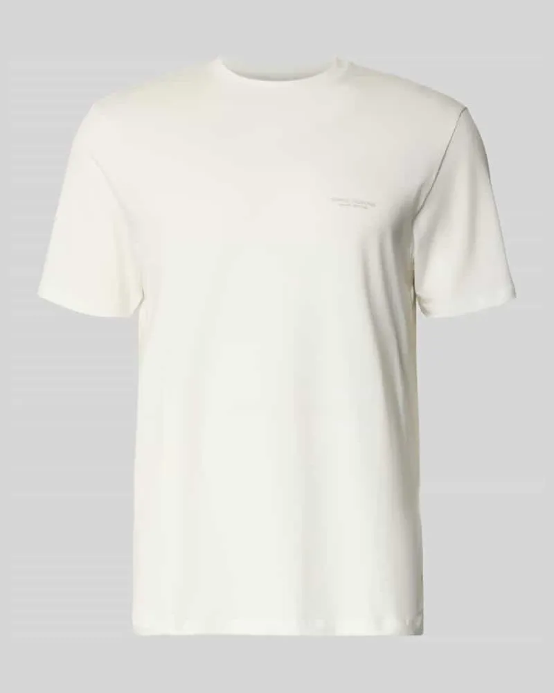 Armani Exchange Extra Slim Fit T-Shirt mit Rundhalsausschnitt Weiss