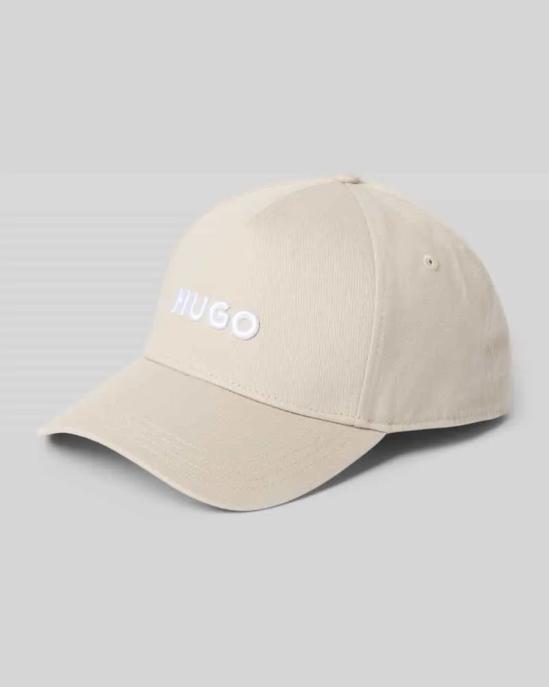 HUGO BOSS Basecap mit Label-Stitching Modell 'Jude Beige
