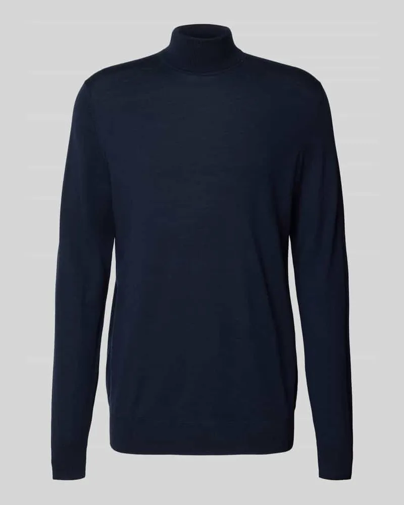 Profuomo Wollpullover mit Rollkragen 