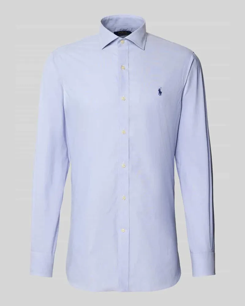 Ralph Lauren Regular Fit Business-Hemd mit Logo-Stitching 